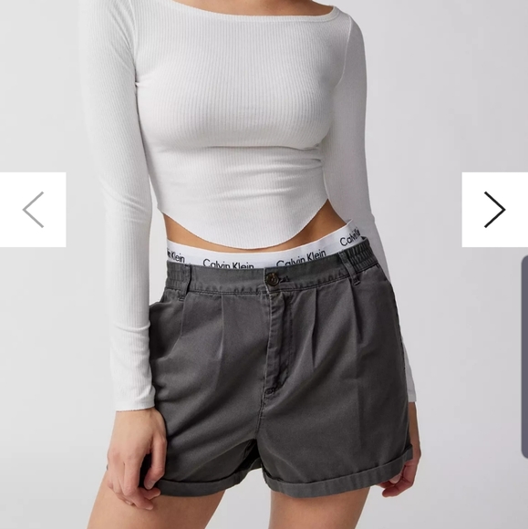 Urban Outfitters Pants - BDG Blair Chino Shorts Women's S Grey
